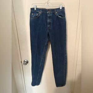Levi's Dark Blue Straight Women's Jeans